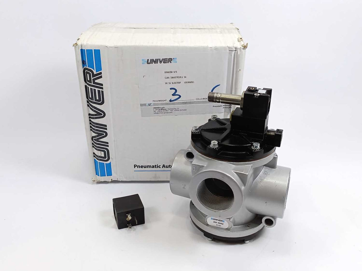 univer AG-3062 Poppet Valves for Vacuum
