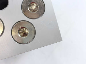 Metal Work 7059021110 W/ 2x ISO 5599 Size 3 Pneumatic Valve