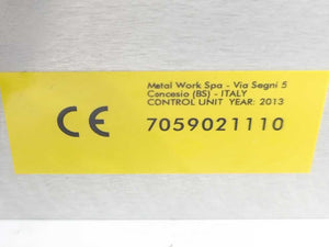 Metal Work 7059021110 W/ 2x ISO 5599 Size 3 Pneumatic Valve