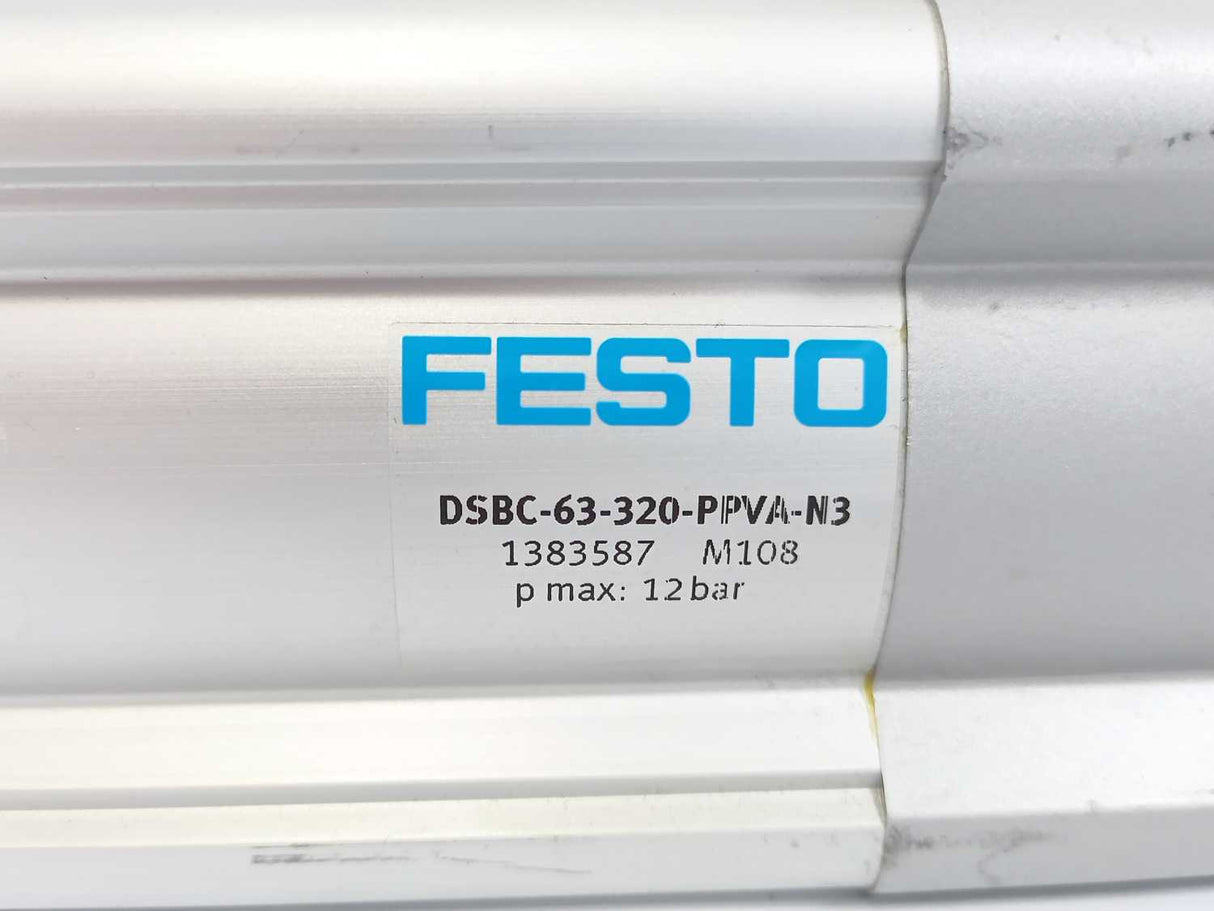 Festo 1383587 DSBC-63-320-PPVA-N3 M108 ISO Cylinder