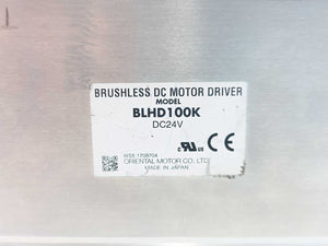 Oriental Motor BLHD100K Brushless DC Motor Driver DC24V