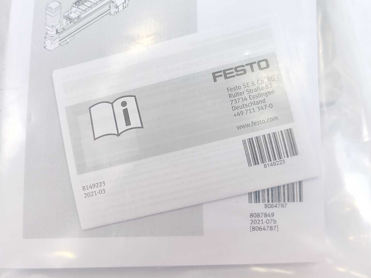 Festo 8064787 Single-Axis System YXCS