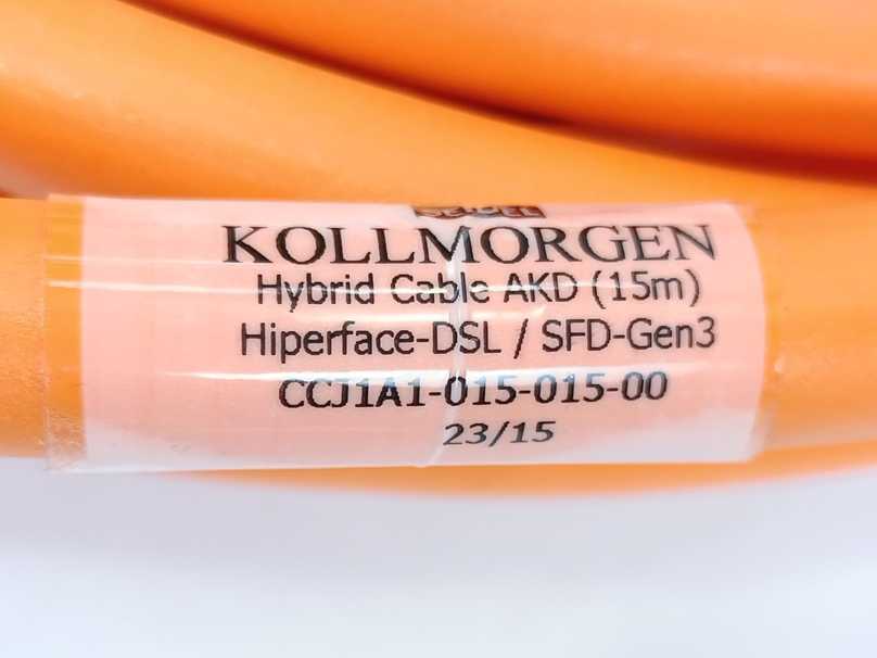 KOLLMORGEN CCJ1A1-015-015-00 23/15 Hybrid Cable AKD 15m 801689