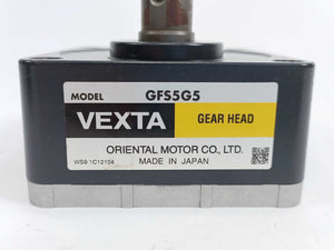 Oriental Motor GFS5G5 VEXTA Gear Head i=5