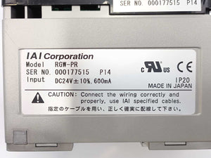 IAI Corporation RGW-PR ROBO NET Profibus Gateway Unit