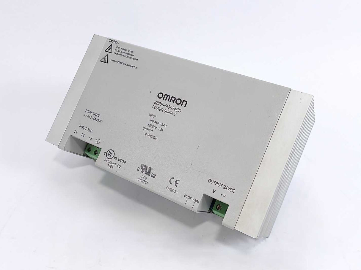 OMRON S8PE-F48024CD Power Supply 24VDC 20A