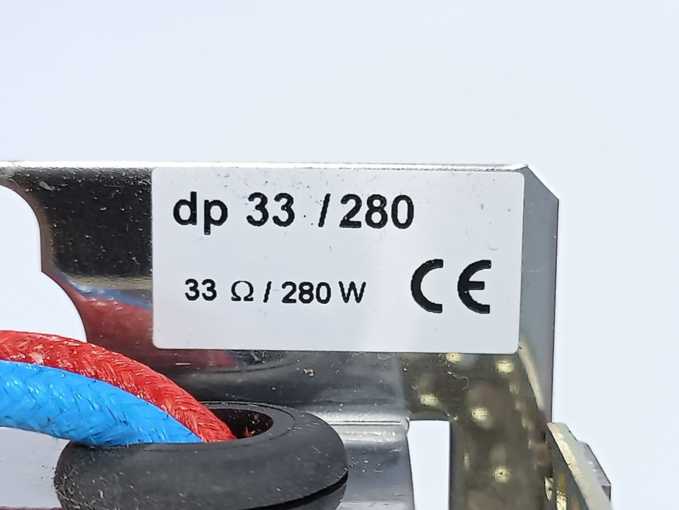 Infranor DP33/280 Brake Resistor 33Ohm 280W