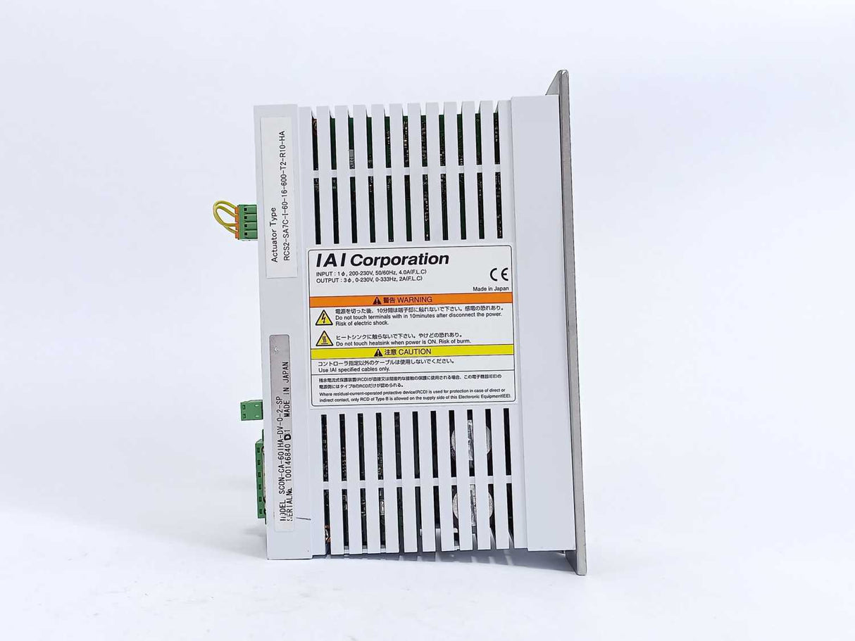 IAI Corporation SCON-CA-60IHA-DV-0-2-SP Single Axis Digital Servo Controller