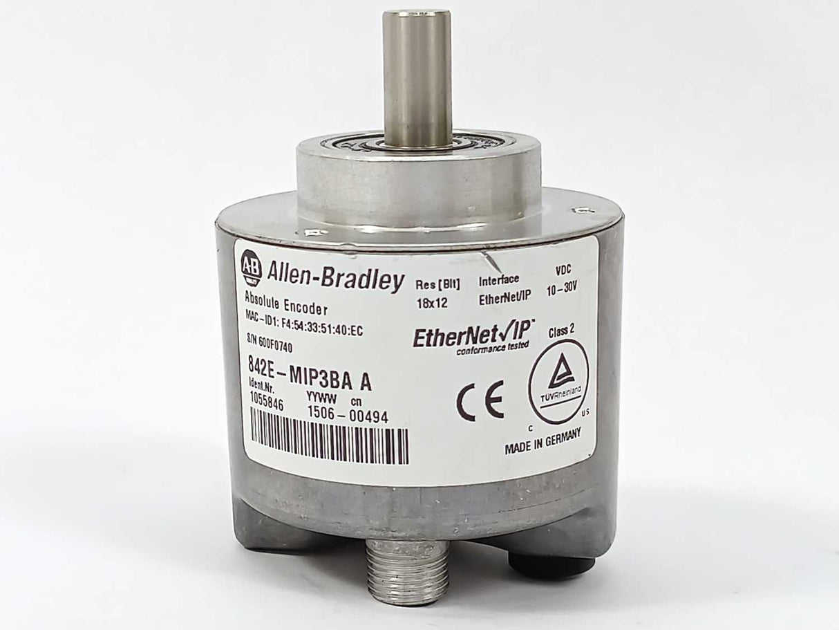 AB 842E-MIP3BA A Absolute Encoder 10-30VDC