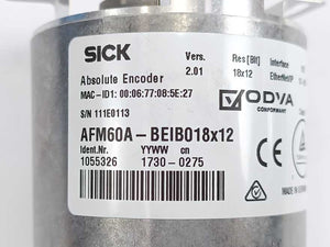SICK 1055326 AFM60A-BEIB018x12 Absolute Encoder, 10-30 VDC