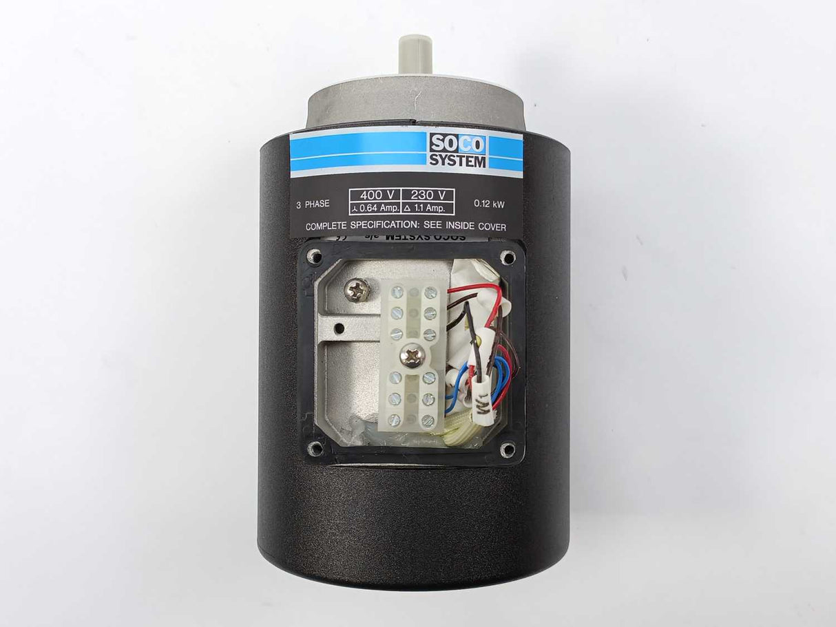 SOCO System MS 563-4 B14 Three Phase Induction Motor 0.12 kW