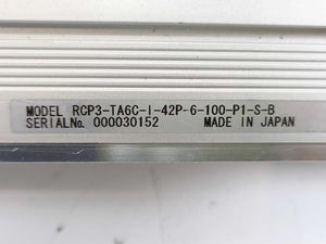 IAI Corporation RCP3-TA6C-I-42P-6-100-P1-S-B Electric Linear Actuator
