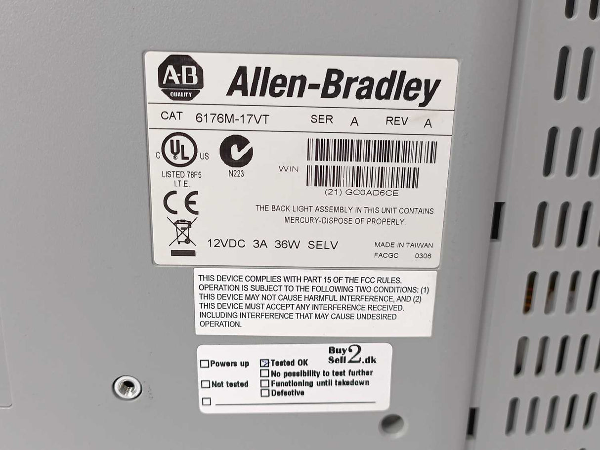AB 6176M-17VT Ser. A VersaView 1750M