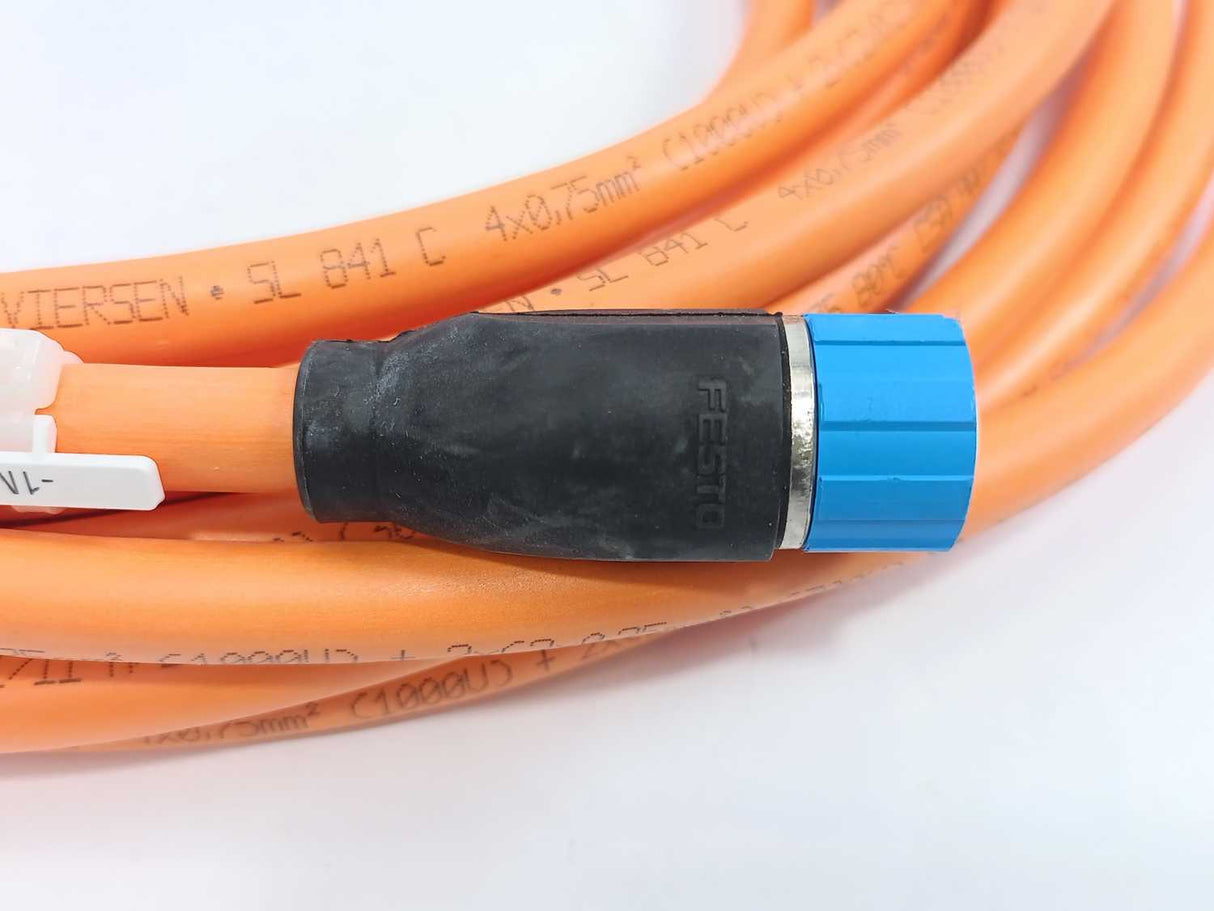 Festo 8003771 NEBM-M16G8-E-10-Q7-LE8 Motor Cable