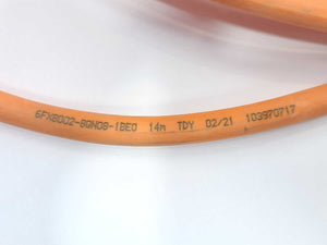Siemens 6FX8002-8QN08-1BA0 Motion Connect 800PLUS OCT OCV Hybrid Servo Cable 14m