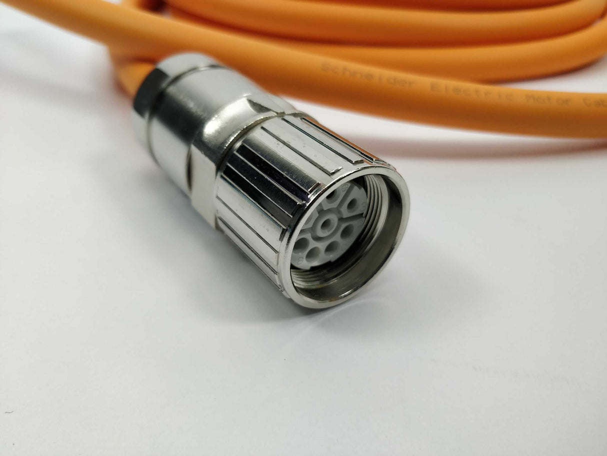 Schneider Electric VW3M5101R50 Motor Cable, 5m, M23-open, 1.5 mm2