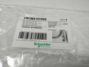 Schneider Electric VW3M5101R50 Motor Cable, 5m, M23-open, 1.5 mm2