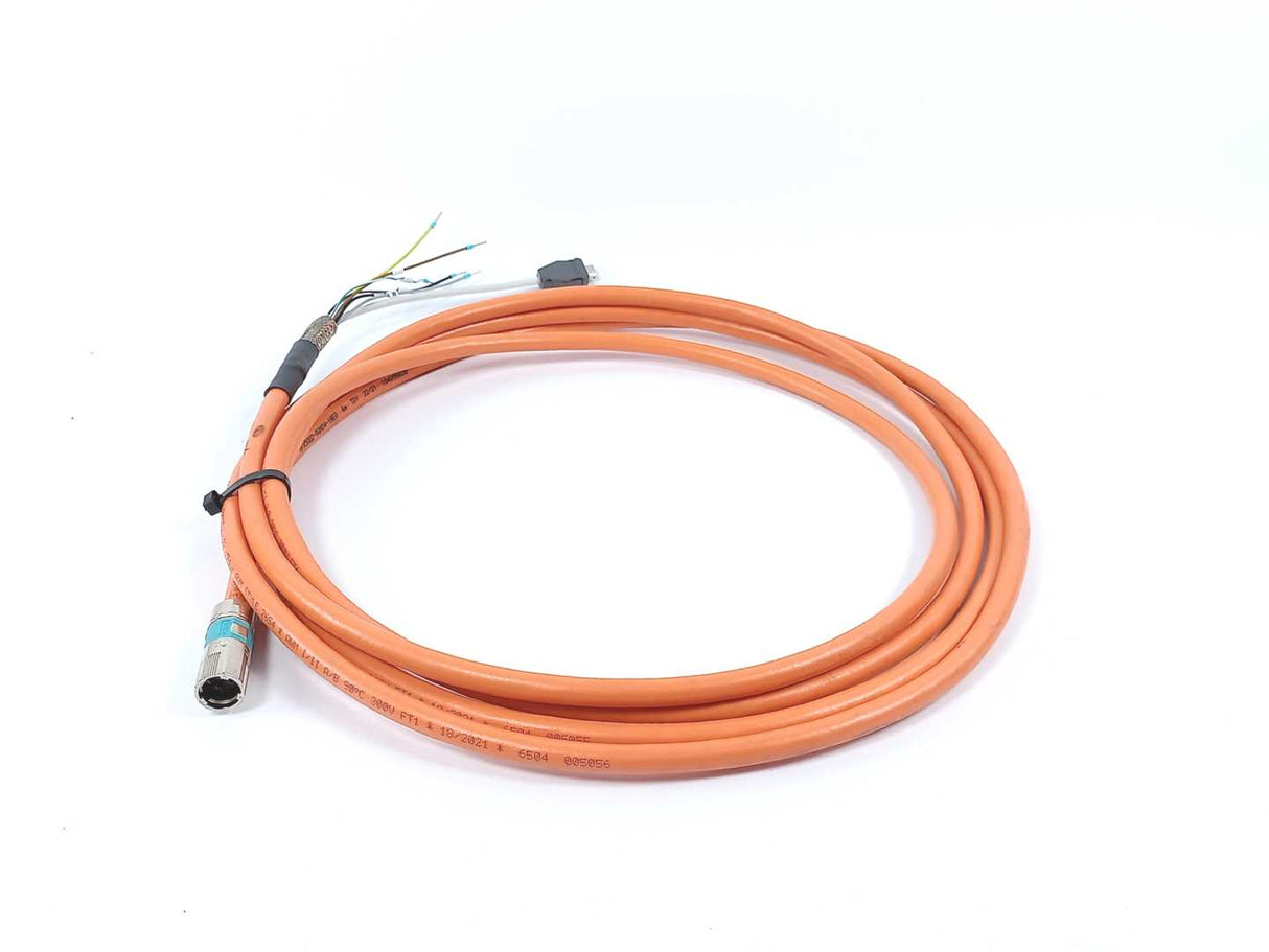 Siemens 6FX5002-8QN04-1AE0 Motion-Connect 500 Servo Power & Data Cable. L: 4m