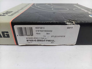 FAG B7020-E-2RSD-T-P4S-UL Aerospace Super Precision Angular Contact Ball Bearing