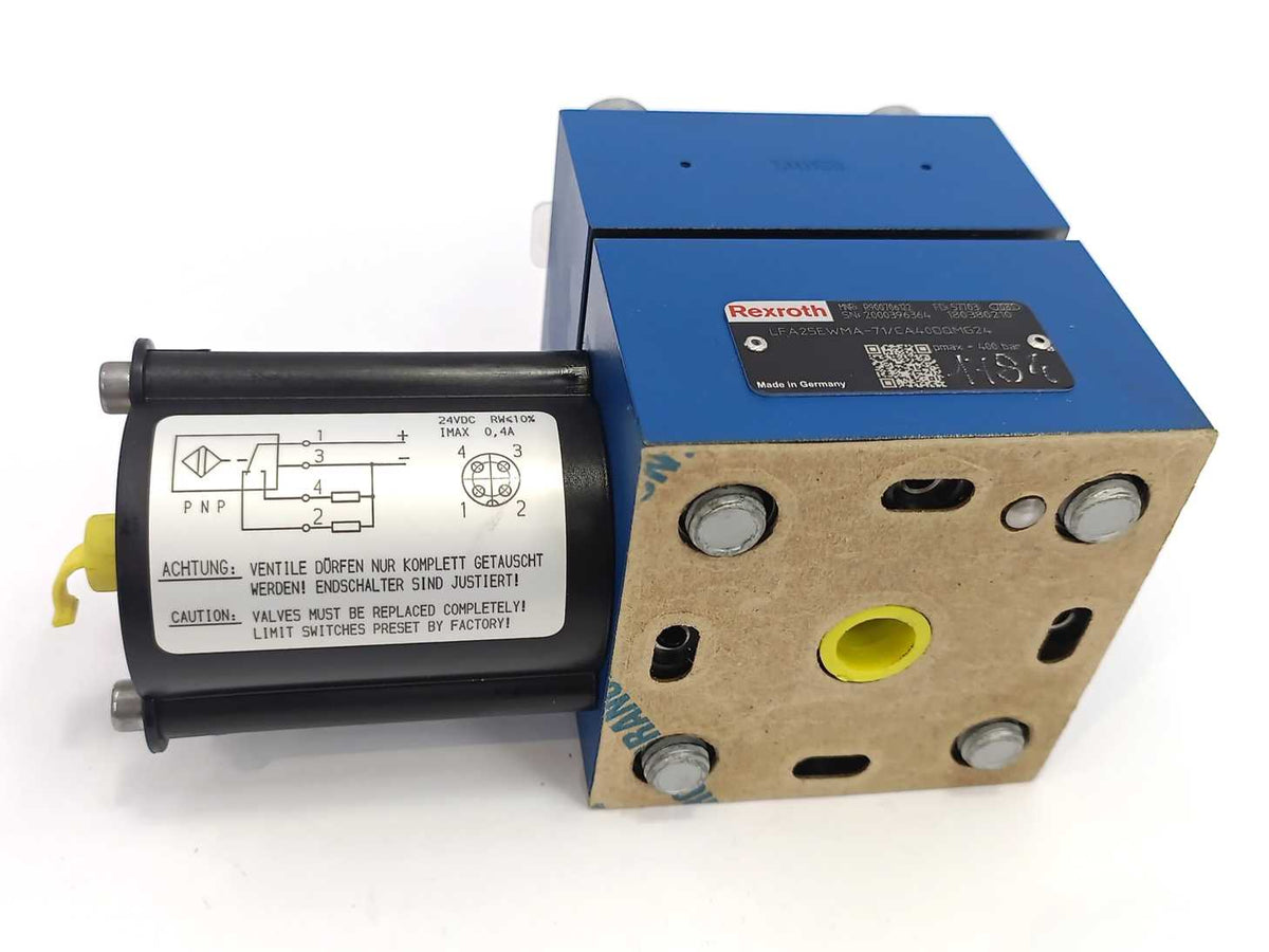 Bosch Rexroth R900706122 LFA25EWMA-71/CA40DQMG24 Hydraulic Valve