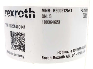 Bosch Rexroth R900912581 LC25A40D74/ Logic Cartridge Valve