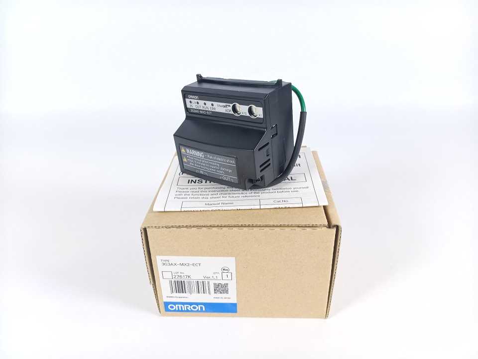 OMRON 3G3AX-MX2-ECT EtherCAT Communication Option Card for MX2 Drive