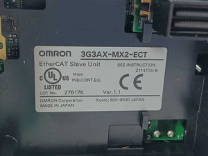 OMRON 3G3AX-MX2-ECT EtherCAT Communication Option Card for MX2 Drive