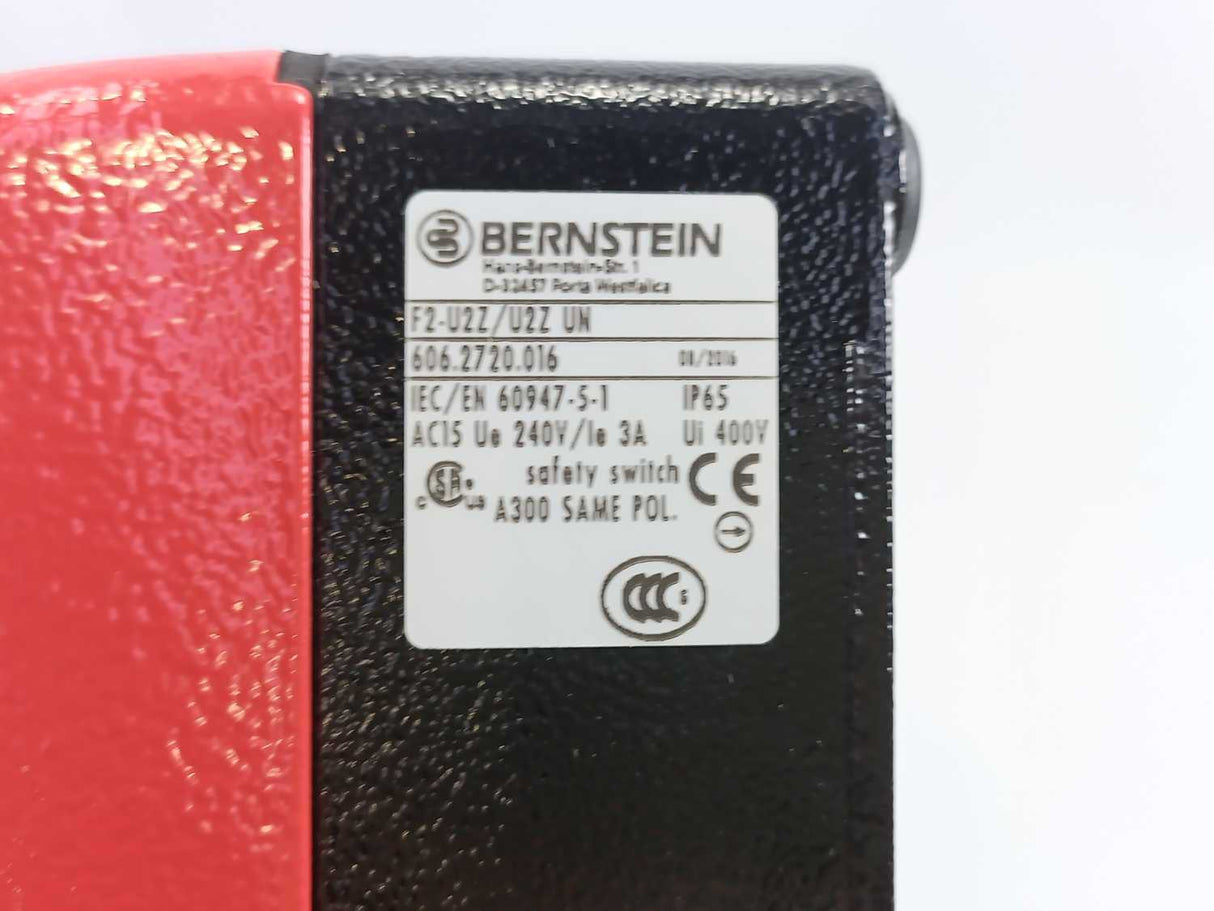 Bernstein 6062720016 F2-U2Z/U2Z UN Safety Switch