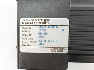 Reliance Electric 1326AS-B330A-21 3-phase Brushless Motor