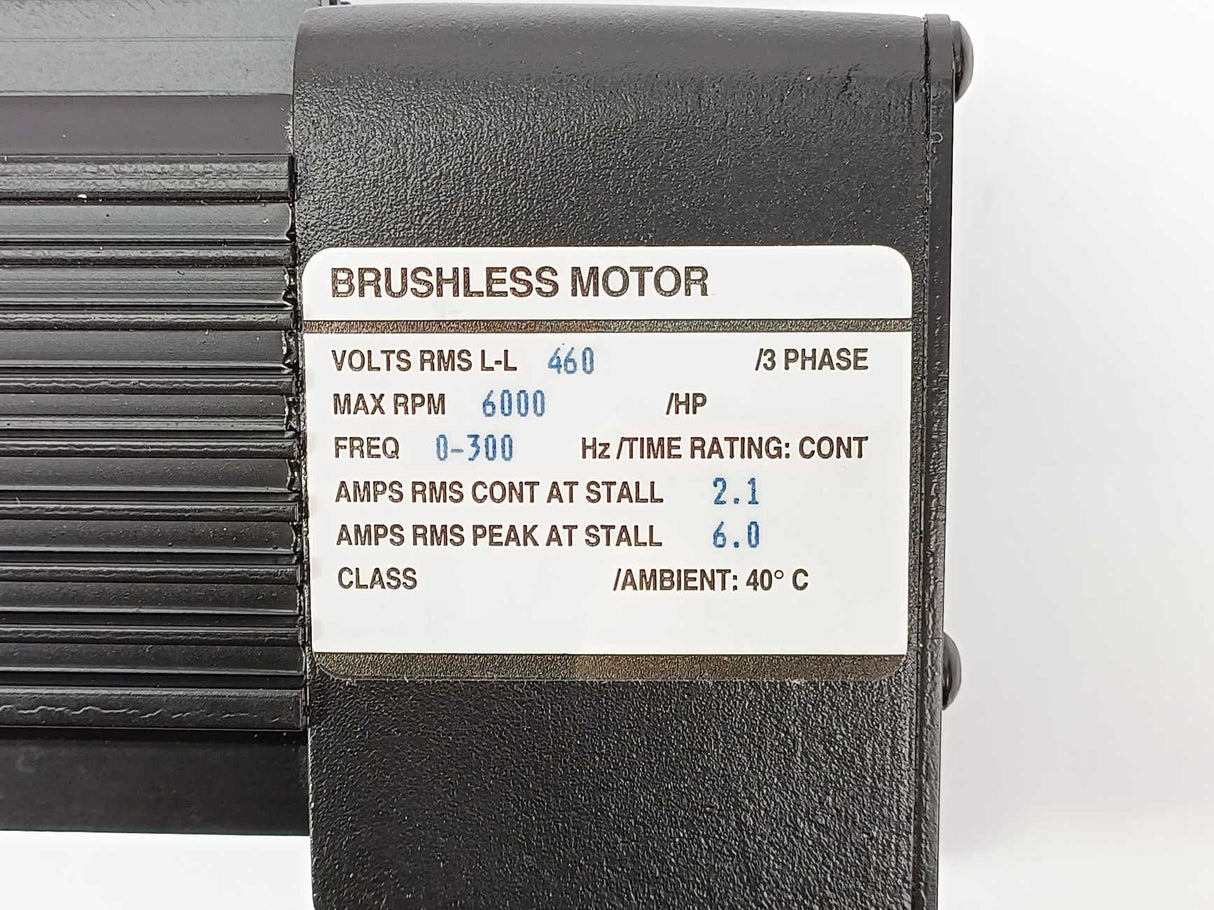 Reliance Electric 1326AS-B330A-21 3-phase Brushless Motor