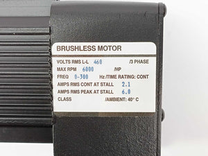 Reliance Electric 1326AS-B330A-21 3-phase Brushless Motor