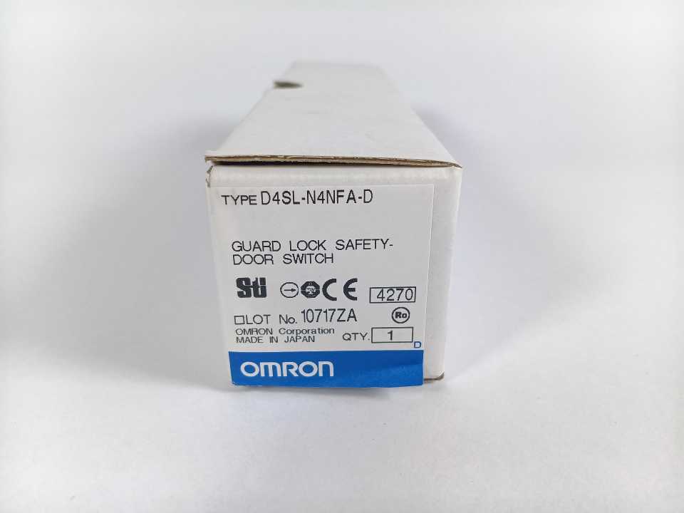OMRON D4SL-N4NFA-D Guard Lock Safety Door Switch