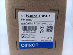 OMRON 3G3MX2-AB004-E E Inverter Rev. ADAH