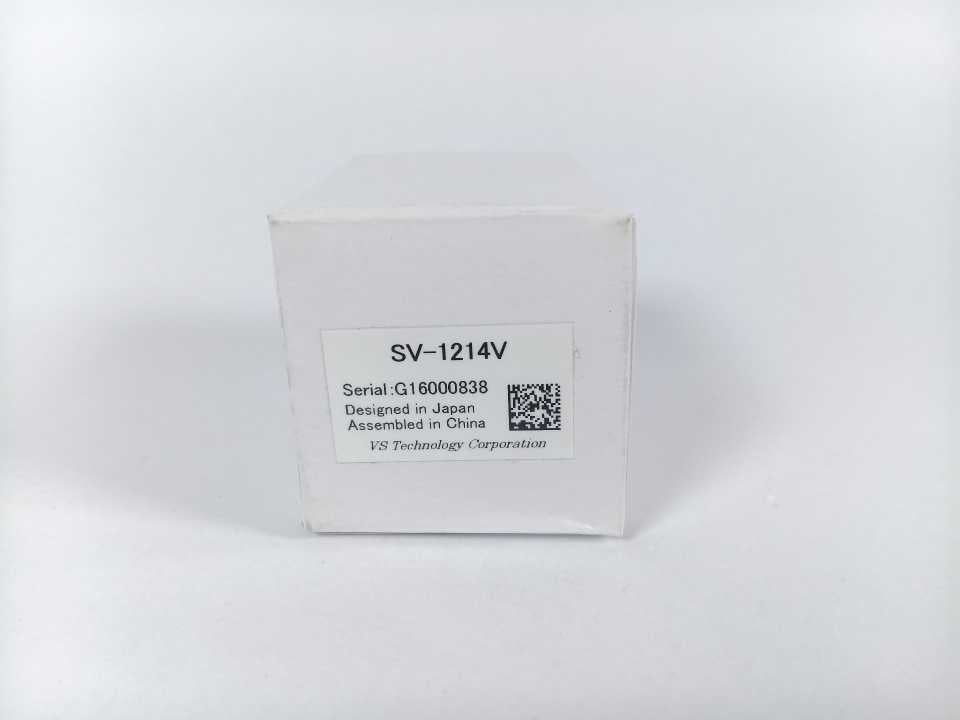 VS Technology Corporation SV-1214V Lense