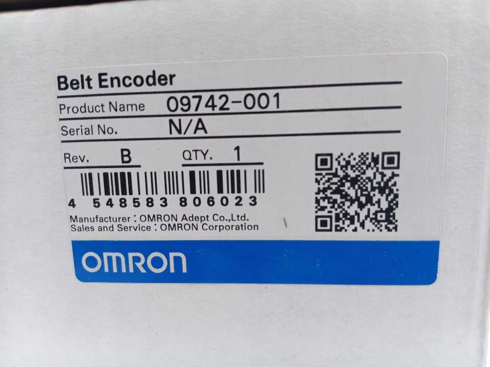 OMRON 09742-001 Belt Encoder