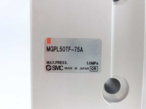 SMC MGPL50TF-75A MGPL Series Guide Rod Cylinder. 50mm Bore, 75mm Stroke