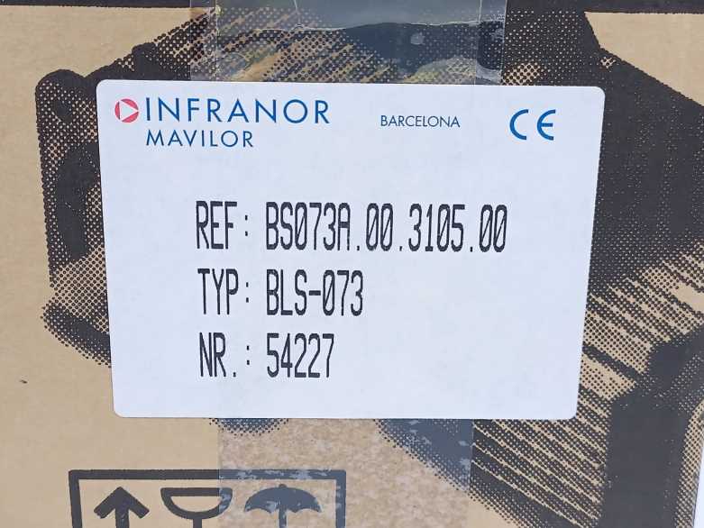MAVILOR Infranor BS073A.00.3105.00 BLS-073 Servo Motor