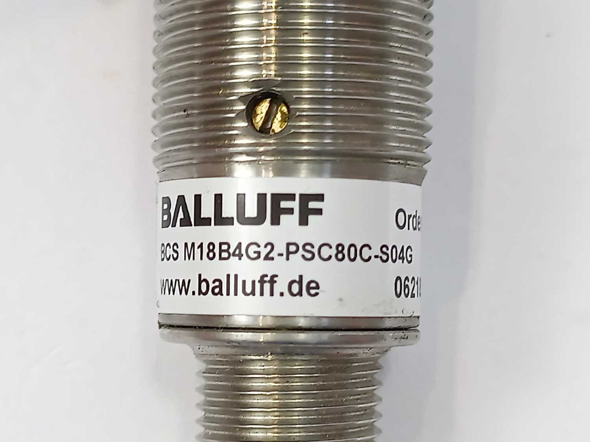 BALLUFF BCS0047 BCS M18B4G2-PSC80C-S04G Capacitive Sensor M18