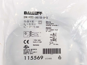 BALLUFF BAW M08EI-UAD15B-BP03 BAW000T Inductive Distance Sensor
