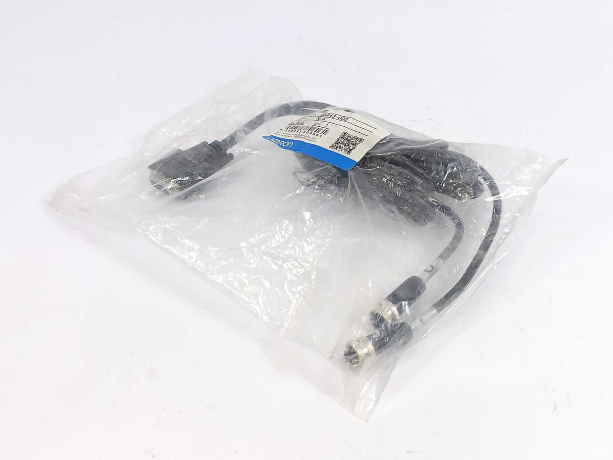 OMRON 09443-000 Belt Encoder Cable to M12 Female, 2-Encoder Support, 3 m