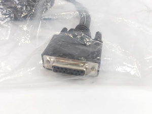 OMRON 09443-000 Belt Encoder Cable to M12 Female, 2-Encoder Support, 3 m