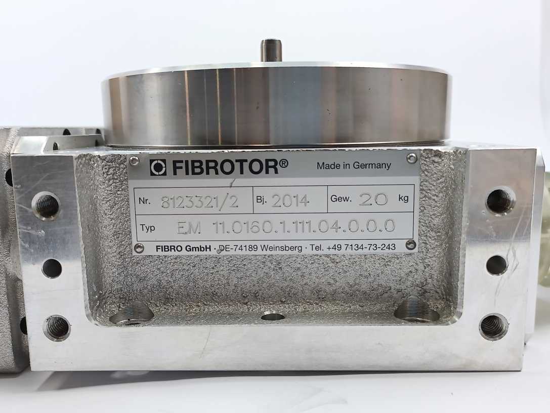 Fibrotor EM 11.0160.1.111.04.0.0.0 w/ Carl Rehfuss FG728 Gearbox