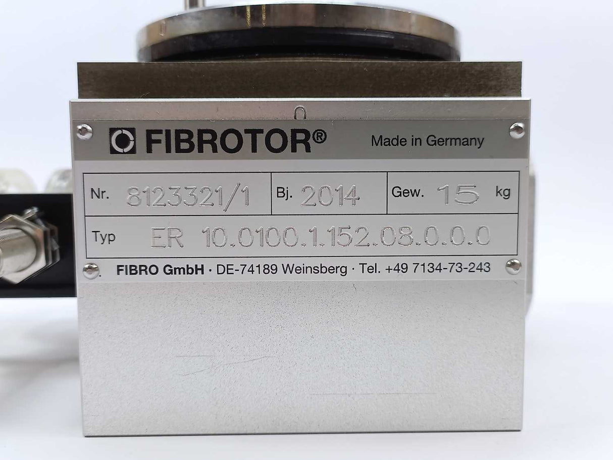 Fibrotor ER 10.0100.1.152.08.0.0.0 Rotary Indexing Table