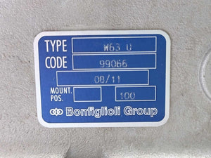 BONFIGLIOLI W63 U Worm Gear Box