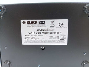 Black Box ACU04001A CATx USB Micro Extender (Single Video)