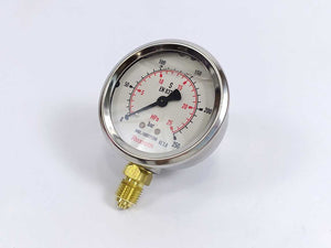 Rexroth R900771208 AB31-38/63-250 BAR/MPA Pressure Gauge Manometer
