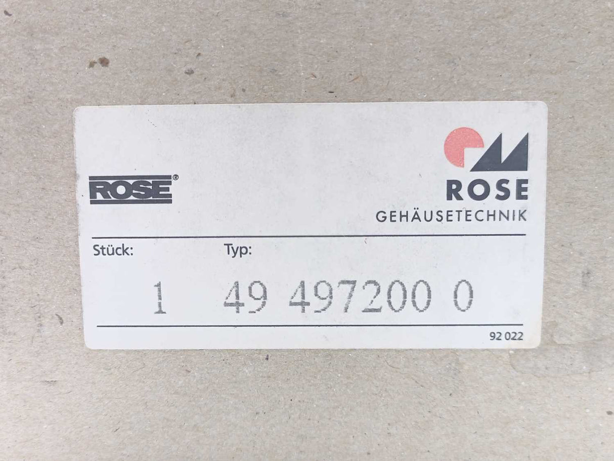 ROSE 494972000 GT 48/2 Foot Stand fixed