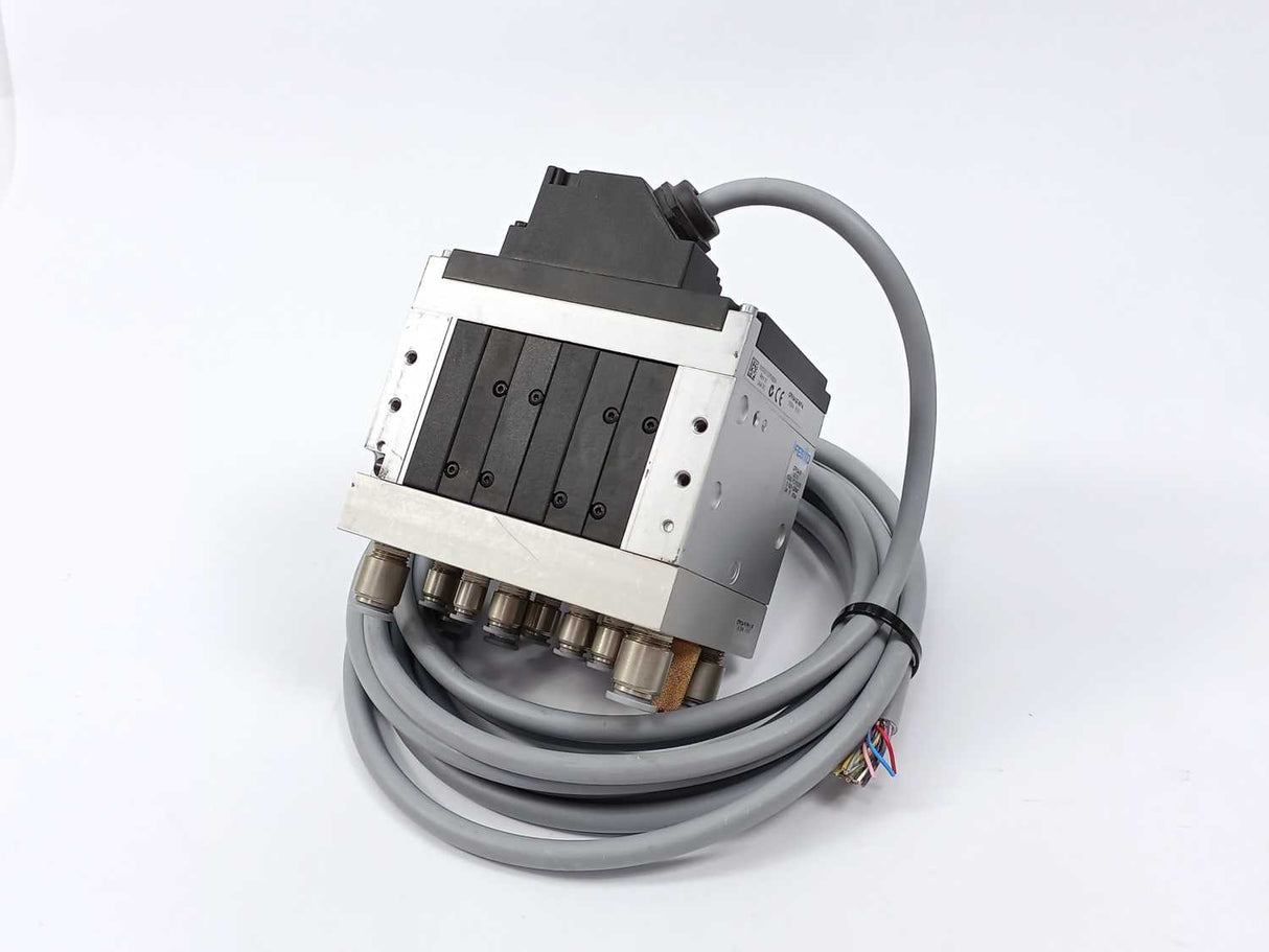 Festo 18210 CPV14-VI Valve Terminal w/ 18264, 163896, 161360, 162551, 162550