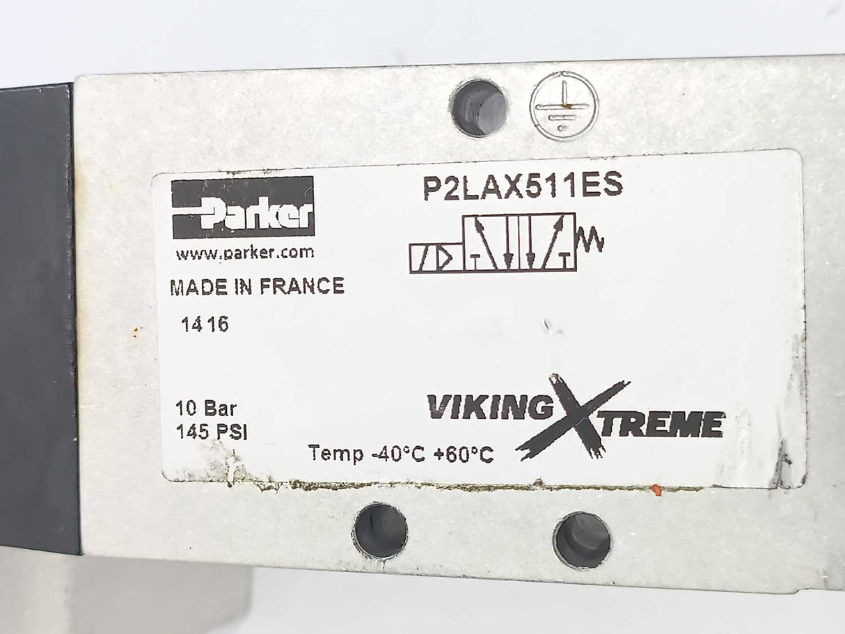 Parker P2LAX511ES Solenoid Valve With P2FCB4