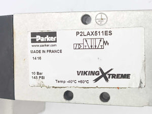 Parker P2LAX511ES Solenoid Valve With P2FCB4